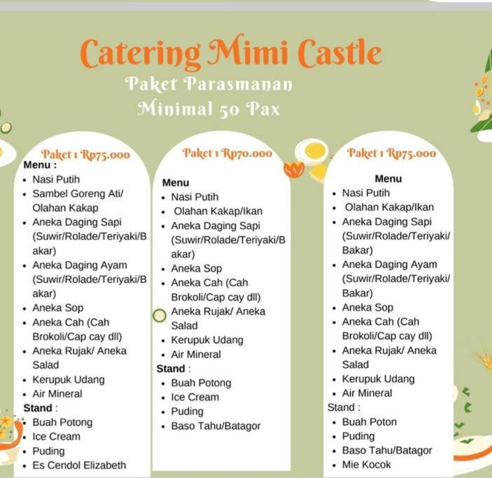 Mimi Castle Full Ac 1200M2 Private Villa Dan Pool Parongpong Lembang Cihanjuang Exterior foto